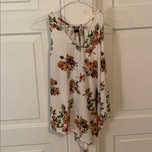 Loose Floral Tank Top